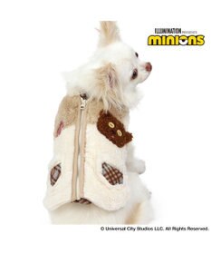 PET PARADISE ミニオン ティム  切替ジップベスト 小型犬