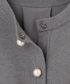 組曲 L 【WEB限定色あり】ELENA パールボタン ニットジャケット