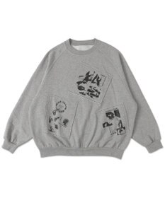 WEGO 【ユニセックス着用ITEM】フォトペーストグラフィックプルオーバー