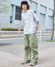 WEGO 【ユニセックス着用ITEM/綿100%/SMLサイズ展開】リラックスフィットワンポイントT（S）