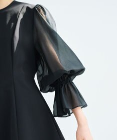 #Newans シアースリーブブラウス