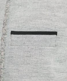 uncrave リネンライクツイル ジレブラウス