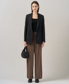 ICB L 【30th ANNIVERSARY】 モノグラムプリントスムース ワイドパンツ