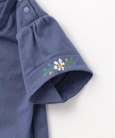 組曲 KIDS 【90-100㎝】 フラワーリースTeeシャツ