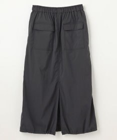 ANY L 【ウエストゴム】撥水ナイロンベイカースカート