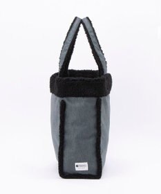 LeSportsac TWO WAY DENIM TOTE/ブラックデニム/ブラックシェルパ