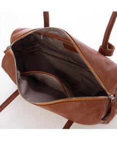 UNBILLION ペルケ perche / ソフトレザーワイドボストントート