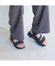 MODE ET JACOMO <noyau>トリプルベルクロ厚底スポーツサンダル