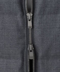 23区 S 【R(アール)】ウールダウン マフラー付きノーカラーコート