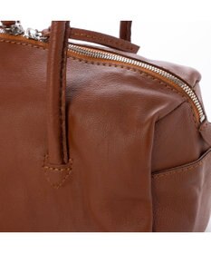 UNBILLION ペルケ perche / ソフトレザーワイドボストントート