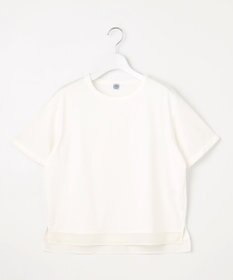 J.PRESS LADIES L 【接触冷感】コットンスムース カフス袖 カットソー