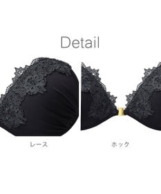 BRADELIS New York 【NuBra / ボリュームアップ】パテッドヌーブラ クローデット 蒸れにくい バックレス コレクション デザインヌーブラ 正規品