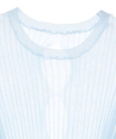 Green Parks シアーリブニット