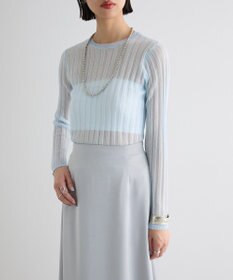 Green Parks シアーリブニット