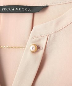 YECCA VECCA アクセサリー付きブラウス