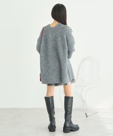 earth music&ecology ふわふわＭＩＸヤーンチュニック