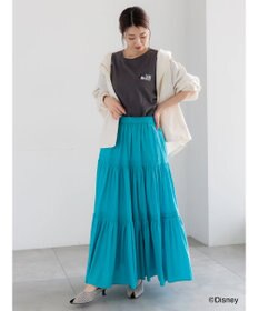 Te chichi 【Disney】MICKEY/ロゴプリントTシャツ