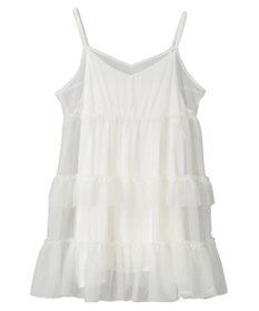 earth music&ecology チュールミニキャミワンピース