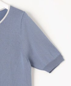 ANY SIS 【洗える】メタルポイント配色 ニット