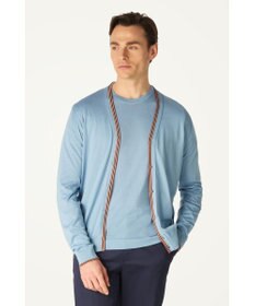 DAKS John Smedley for DAKS ハウスストライプカーディガン
