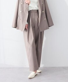 CRAFT STANDARD BOUTIQUE ＜セレモニー＞フロントタックカーブパンツ