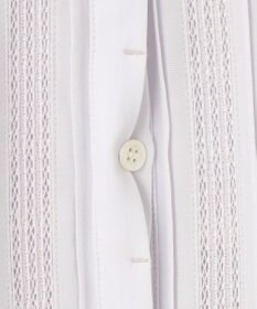 J.PRESS LADIES S 【吸水速乾】プレーティングジャージー ハシゴレース カットソー