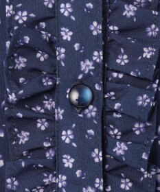 組曲 KIDS 【150-160㎝】フラワーパッチワークワンピース