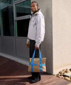 LeSportsac MSGM MD BOAT TOTE/MDボートトートカーキ