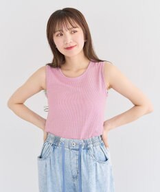 Green Parks ・Ｐｅｔｉｔ　Ｆｌｅｕｒ　ラメリブタンクトップ