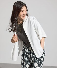 ANY 【接触冷感/UVカット/抗菌防臭/速乾】エニィファンクション半袖シャツブラウス