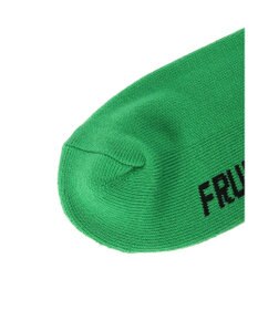 Green Parks ■別注　フルーツオブザルーム　３Ｐバック刺繍ソックス