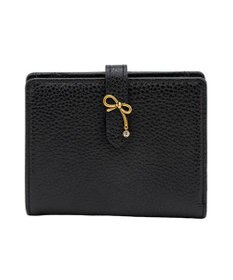 LANVIN en Bleu リュバン コンパクト二つ折り財布