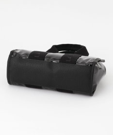 LA BAGAGERIE ソフトエナメル　ロゴテープ2WAYトートバッグ　Mサイズ