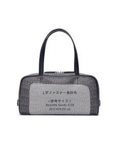 PELLE BORSA スモールボストン Grise グリーズ 9116