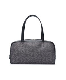 PELLE BORSA スモールボストン Grise グリーズ 9116