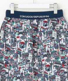 23区GOLF 【WOMEN】【撥水】パリマップ総柄スカート