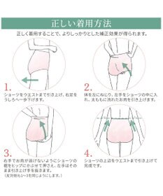 BRADELIS New York 【カヤビューティーラボ】ヒップUP!二分丈ショーツ24 補正