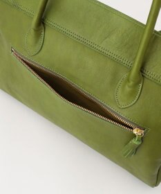 UNBILLION 【テレビ ドラマ着用アイテム】perche 姫路オイルレザーフラップ付きトートバッグ