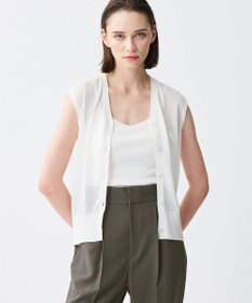 uncrave スムースニット キャミソール(カップ付き)