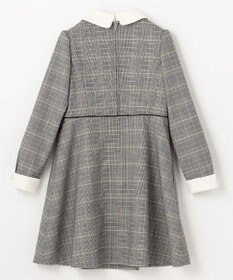 組曲 KIDS 【110-140cm】グレンチェック ワンピース