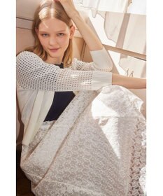 TOCCA 【洗える】SPIDERWEB KNIT ニットブルゾン