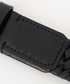 JOSEPH ABBOUD 【伸びる/日本製】ストレッチレザー ベルト