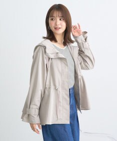 earth music&ecology ドロストペプラムマウンテンパーカー