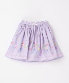 ANY KIDS フラワー ブーケ プリント スカパン