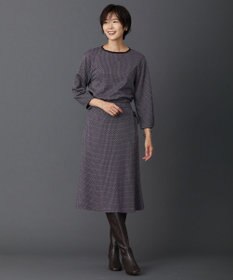 J.PRESS LADIES S 幾何ジャカード カットソー