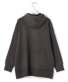 23区 L 【Lサイズ限定/洗える】ヴィスコースストレッチ ニット パーカー