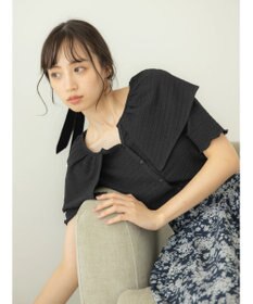 earth music&ecology ビッグカラーカットプルオーバー