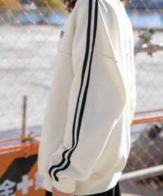 WEGO ヘビーウエイトラインスリーブプルオーバー