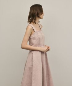 GRACE CONTINENTAL ハンカチーフヘムデニムワンピース