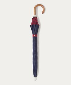 MOONBAT 【WEB限定/遮光率100%/遮熱/UV】POLO RALPH LAUREN（ポロ ラルフローレン）晴雨兼用日傘 無地 オーバーロック刺繍 長傘